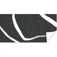PosterMonkey Poster Lijn - Minimalisme - Design - 120x60 cm