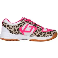 Brabo Tribute Indoor - Leopard/White/Pink | Maat 30