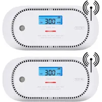 X-Sense XC01P-WR Koolmonoxidemelder 2-pack - draadloos koppelbaar