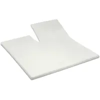 Cinderella Split Topper Hoeslaken Ivory (Double Jersey)-160 x 200/210 cm
