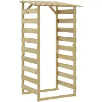 vidaXL Pergola met dak 100x90x200 cm geïmpregneerd grenenhout