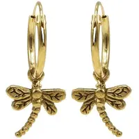 Karma Oorhangers dragonfly Goud