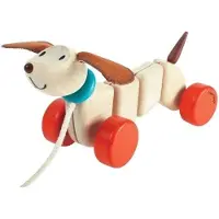 PlanToys Houten Speelgoed Gelukkige puppy