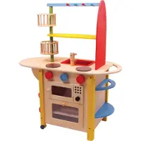 Legler Base Toys Houten Speelkeuken Alles in één Deluxe