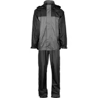 Ralka Regenpak - Intensive - Zwart/Antraciet - XL