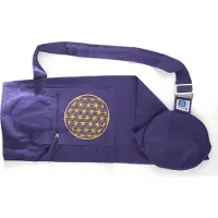 BERK Yogatas lila met levensbloem