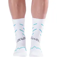 VeloToze Active Compression Coolmax Socks Wit EU 37-42 1/2