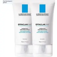 La Roche-Posay Effaclar Mat dagcrème - voor een vette huid - 2x40ml