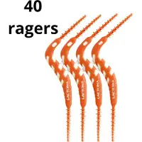 Lactona FlexPicks 2in1 M/L Oranje - 2 x 20 stuks - Voordeelverpakking