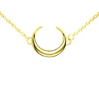 Victorious Dames Armband Goudkleurig – Goudkleurige Maan – 14 t/m 18cm