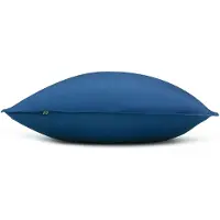 Zo! Home Kussensloop Satinado Navy Blue - 60 x 70 cm (2 Stuks)