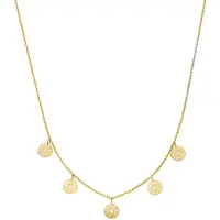 Victorious Dames Ketting - Goud - Model: Flowera