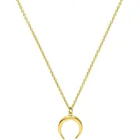 Victorious Dames Ketting Goudkleurig – Maan – Verguld – 45cm