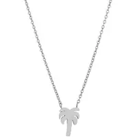 Victorious Dames Ketting Zilver – Palmboom – 42 t/m 47 CM