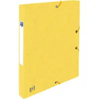 Oxford Elastobox Top File+ A4 25mm geel