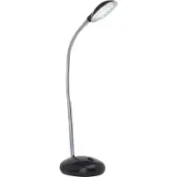 Brilliant LED-tafellamp Timmi | tijdloze bureaulamp | kunststof/metaal | zwart | Individueel instelbaar