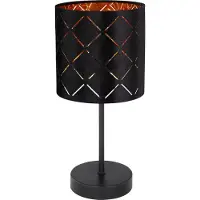 Globo Tafellamp Sunna Ø 15cm Zwart