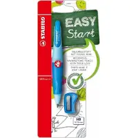 Stabilo EASYergo 3.15 - Ergonomisch Vulpotlood - Rechtshandig - Navulbaar - Blauw/Donker Blauw - Extra Dikke Potloodvulling 3,15 mm