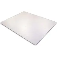 Floortex Vloerbeschermingsmatten voor tapijtvloeren, 890 x 1190 mm, transparant