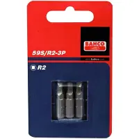 Bahco x3 bits ro1 25mm 1/4" dr standard | 59S/R1-3P