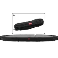 Berg Trampoline Rand ovaal Champion Grand inground 520x345 zwart