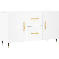 vidaXL Dressoir 100x36x60 cm bewerkt hout wit