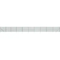 vidaXL Gaashek met grondankers 1,8x25 m groen