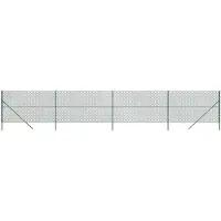 vidaXL Gaashek 1,4x10 m groen