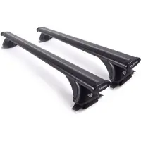 Farad Dakdragers geschikt voor de Audi Q3 vanaf 2019 met gesloten dakrailing - Aluminium - Hoog laadvermogen 100kg - Wingbar Zwart - Merk