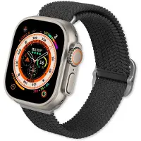 Rhinoshield Braided Apple Watch 49 / 46 / 45 / 44 Mm Bandje Zwart