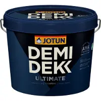 Jotun Demidekk Ultimate Täckfärg - 3 liter - RAL9005 - zwart