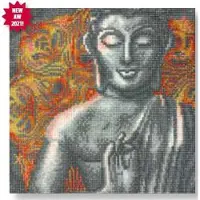Crystal Art Wonderbaarlijke Boeddha, 30x30cm Kristallen Kunstpakket