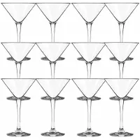 Royal Leerdam 12x Cocktail/Martini glazen 250 ml in luxe doos - Cocktailglazen