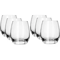 Merkloos Royal Leerdam - whisky glazen - 6x - Esprit serie - 330 ml - Drinkglazen