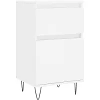vidaXL Dressoir 40x35x70 cm bewerkt hout wit