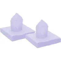 SANTEX feest servetten lila paars - 50x stuks - 40 x 40 cm - Feestservetten
