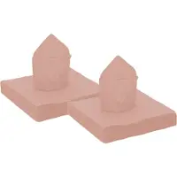 SANTEX feest servetten rose goud - 100x stuks - 40 x 40 cm - Feestservetten