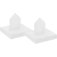 SANTEX feest servetten wit - 50x stuks - 40 x 40 cm - Feestservetten