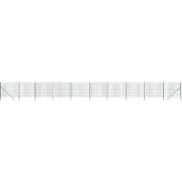 vidaXL Draadgaashek 1,8x25 m gegalvaniseerd staal groen