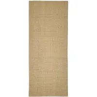 vidaXL Sisalmat voor krabpaal 80x200 cm