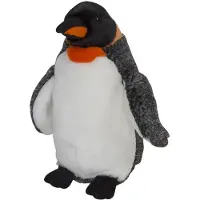 Nature Planet Pluche Konings Pinguin knuffel van 20 cm - Knuffeldier