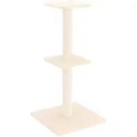 vidaXL Kattenmeubel met sisal krabpalen 73 cm crèmekleurig