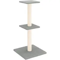 vidaXL Kattenmeubel met sisal krabpalen 73 cm lichtgrijs