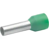Klauke 17518 Adereindhulzen 6 mm² Deels geïsoleerd Groen 100 stuk(s)