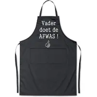 Kariban Mijncadeautje Luxe Schort Vader doet de afwas