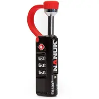 Nanuk 900-TSA LOCK Hangslot TSA Zwart/rood Cijferslot