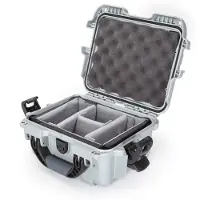 Nanuk 905 Case Silver with Divider