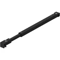 Guido Gusto Stabilisatiestang hoek 45 graden 45-70cm mat zwart
