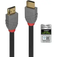 Lindy 36952 HDMI-kabel HDMI Aansluitkabel HDMI-A-stekker, HDMI-A-stekker 1.00 m Zwart 8K UHD
