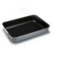 Moneta - Eden Braadslede Rechthoek 33x37 cm - Gerecycled Aluminium - Zwart